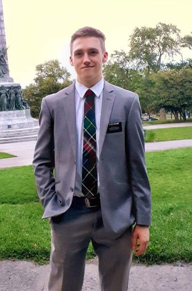 Montreal Mission Canadian Tartans Necktie for LDS Missionaries