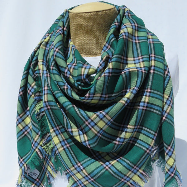 Alberta Tartan Blanket Scarf or Blanket Throw