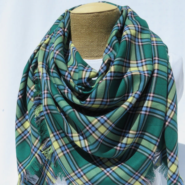 Alberta Tartan Blanket Scarf or Blanket Throw