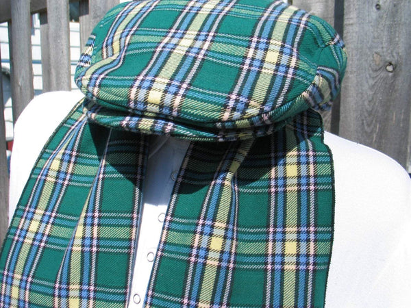 Alberta Tartan Flat Cap And Scarf Set-Taylors Tartans