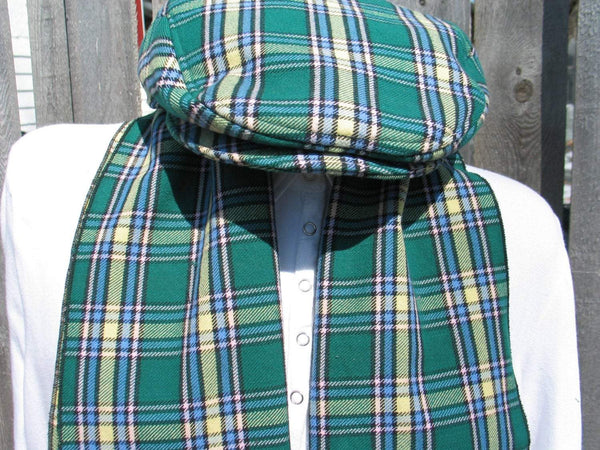 Alberta Tartan Flat Cap And Scarf Set-Taylors Tartans