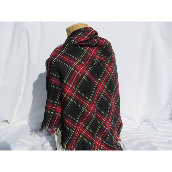 Black Stewart tartan blanket - Taylors Tartans