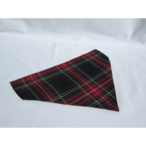 Black Stewart Tartan Fabric-Taylors Tartans