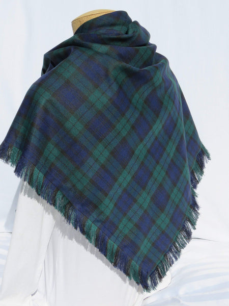 Black Watch tartan shawl - Taylors Tartans