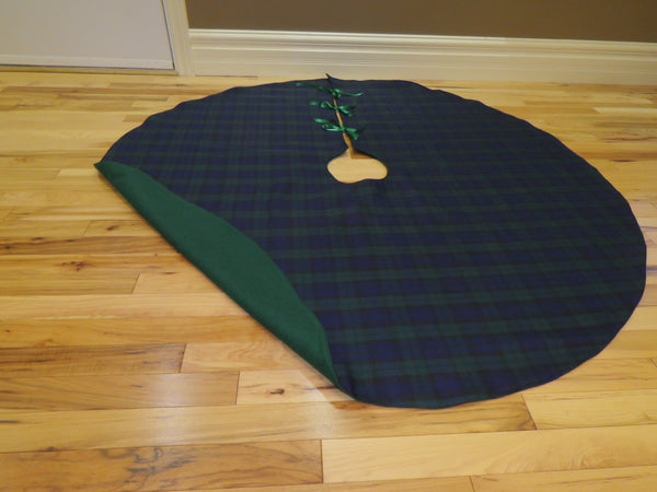 Black Watch Tartan Christmas Tree Skirt-Taylors Tartans