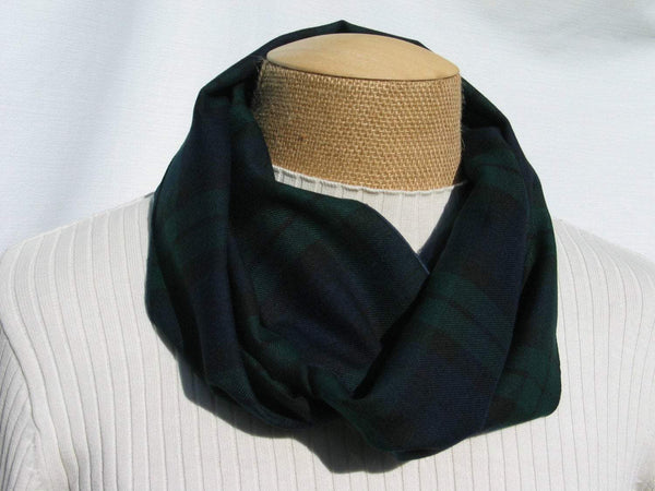 Black Watch Tartan Infinity Scarf-Taylors Tartans