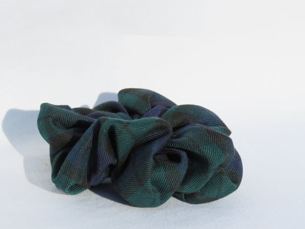 Black Watch Tartan Scrunchie