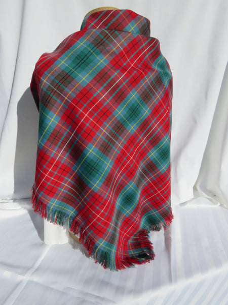 British Columbia Tartan Blanket Scarf