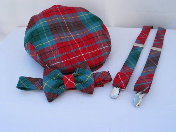 British Columbia Tartan Cuff Links