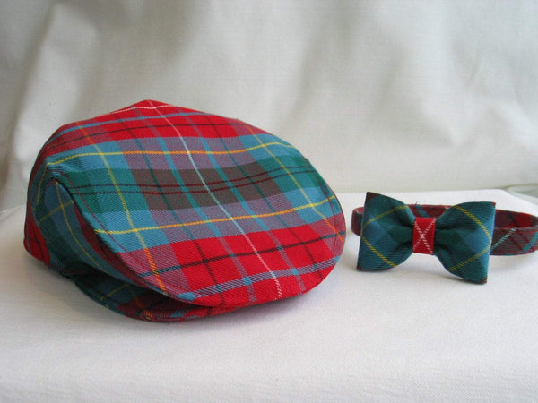 British Columbia Tartan Driving Flat Cap-Taylors Tartans