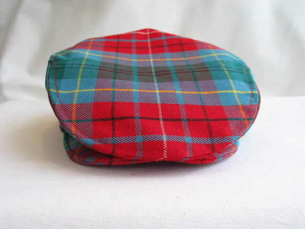 British Columbia Tartan Driving Flat Cap