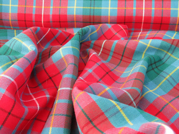 British Columbia Tartan Fabric-Taylors Tartans