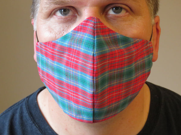 British Columbia Tartan Face Mask-Taylors Tartans
