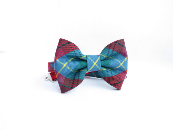 British Columbia Tartan Suspenders and Bow Tie Set