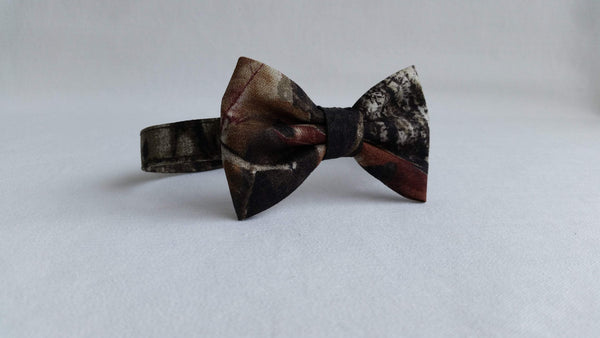 Brown Camouflage Hunters Bow Tie