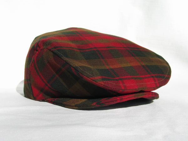 Canadian Maple Leaf Tartan Fabric