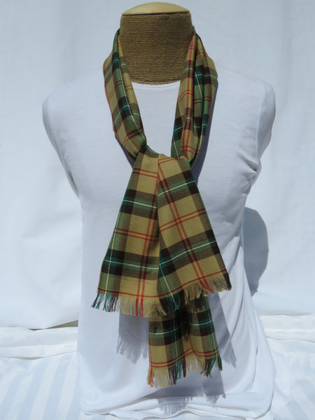 Canadian Saskatchewan Tartan Scarf