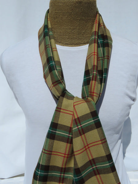 Canadian Saskatchewan Tartan Scarf