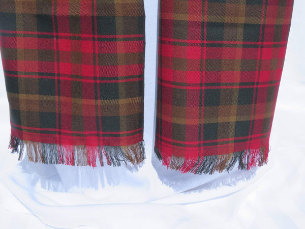 Feuille d'érable tartan canadien Foulard