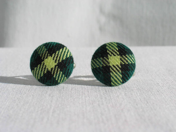 Boutons de manchette en tartan du Cap-Breton