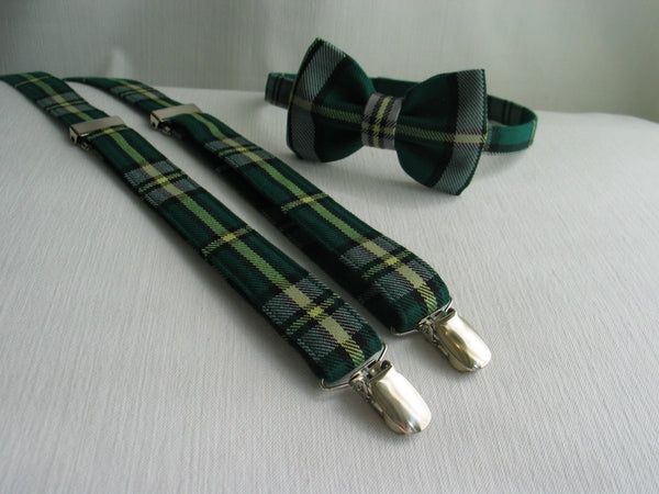 Bretelles tartan du Cap-Breton