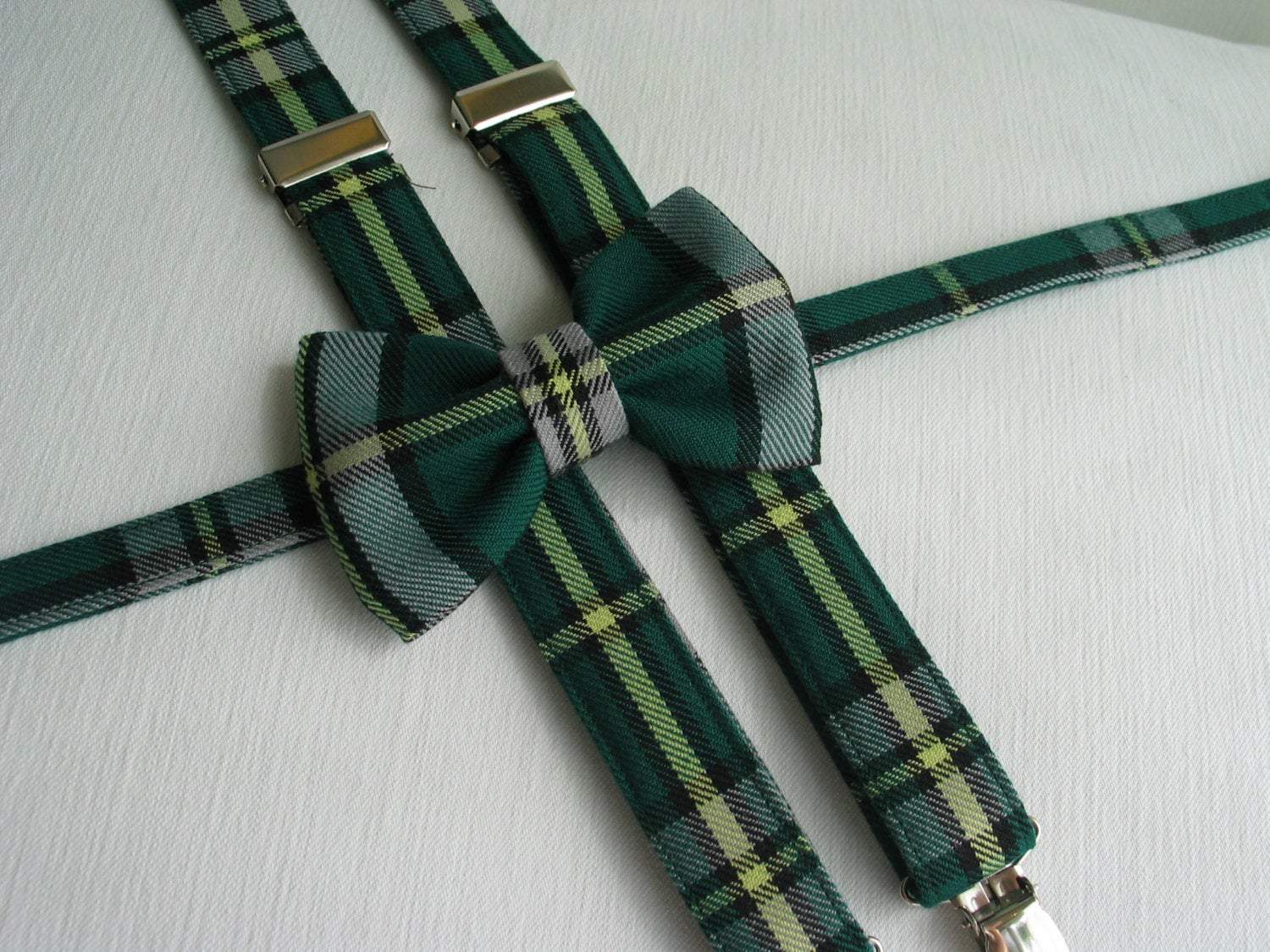 Cape Breton Tartan Suspenders Bow Tie Set-Taylors Tartans