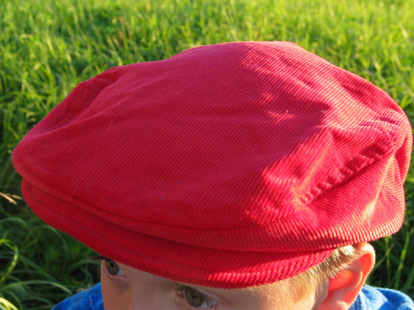 Corduroy Newsboy Hat-Taylors Tartans