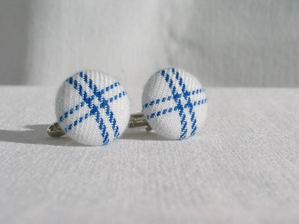 Dress Gordon Tartan Cuff Links-Taylors Tartans