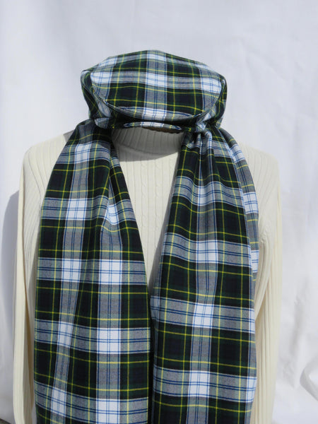 Dress Gordon Tartan Flat Cap and Scarf Set