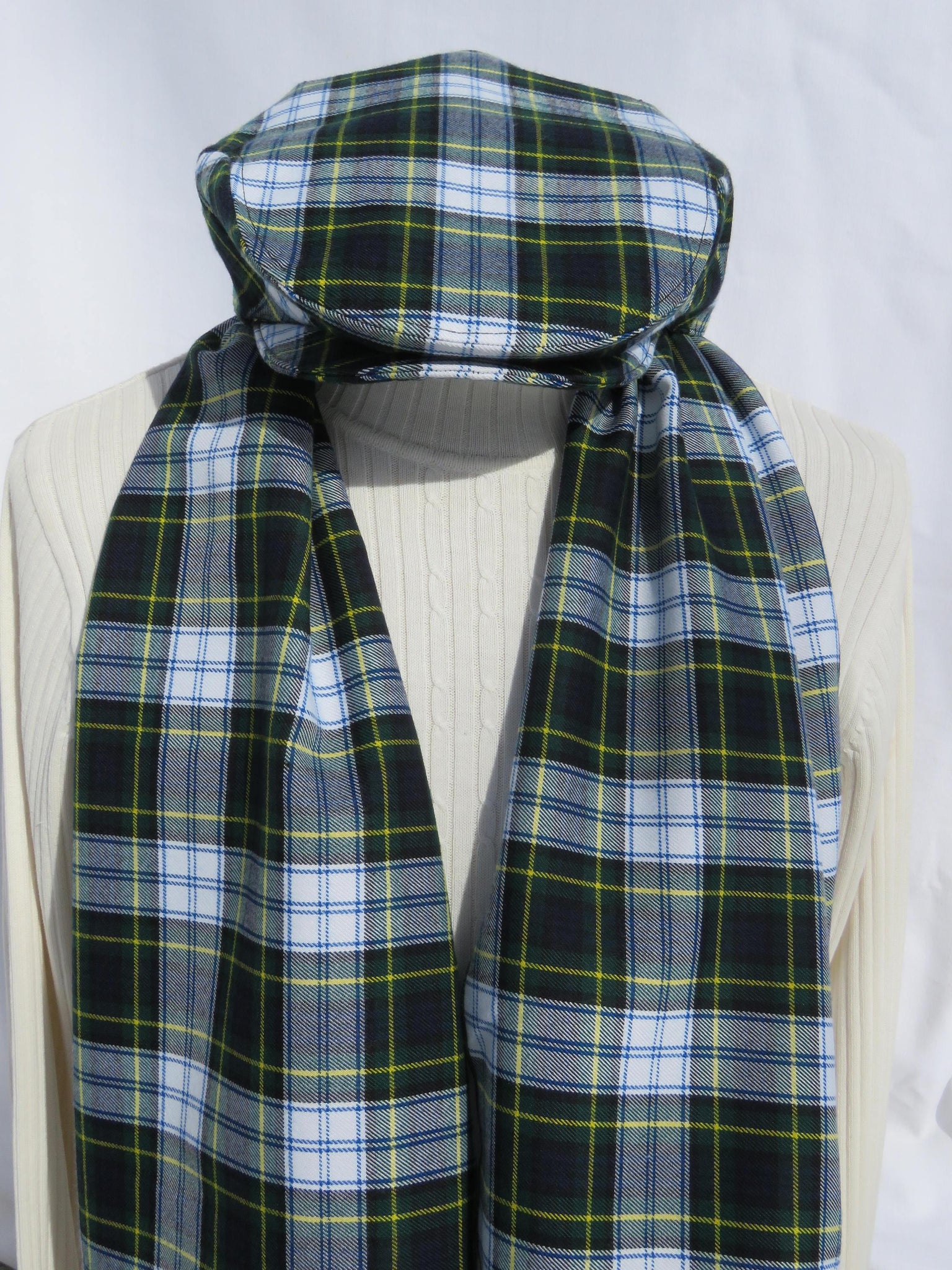 Dress Gordon Tartan Flat Cap and Scarf Set-Taylors Tartans