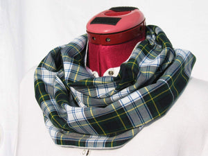 Dress Gordon Tartan Infinity Scarf-Taylors Tartans