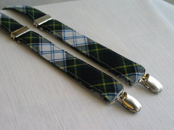 Dress Gordon Tartan Suspenders-Taylors Tartans