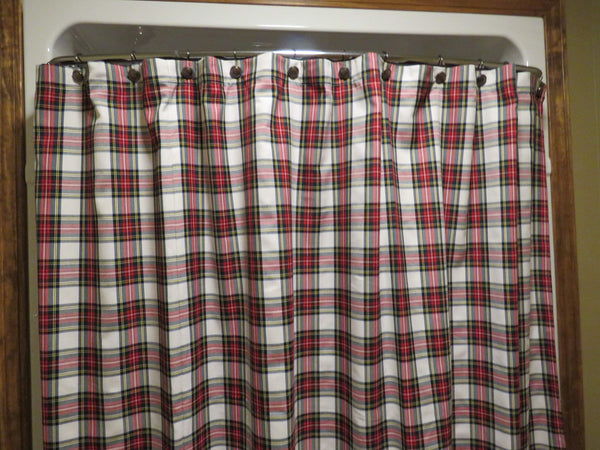 Dress Stewart Tartan Shower Curtain-Taylors Tartans