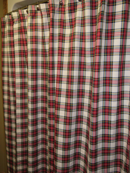 Dress Stewart Tartan Shower Curtain