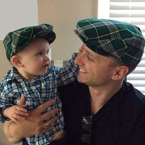Father and Son Cape Breton tartan Hats-Taylors Tartans