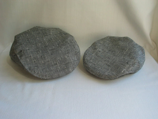 Father and Son Gray Tweed Hats-Taylors Tartans