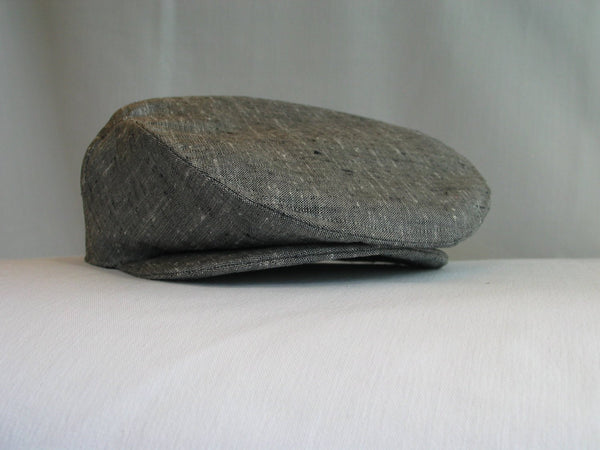 Father and Son Gray Tweed Hats
