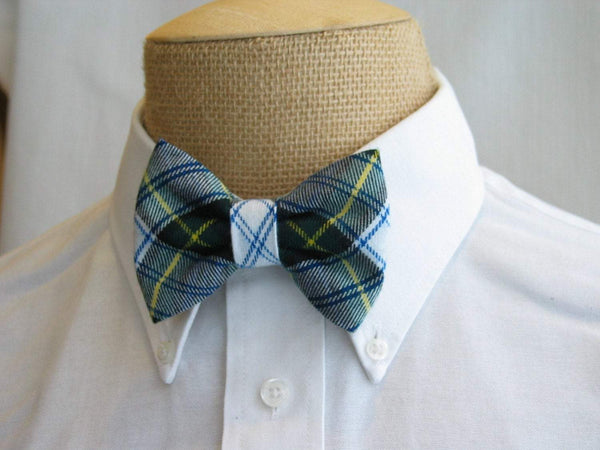 Gordon Tartan Father and Son Matching Bow Ties