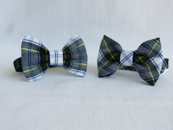 Gordon Tartan Father and Son Matching Bow Ties