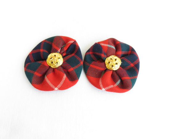 Fraser Tartan Shoe Clip