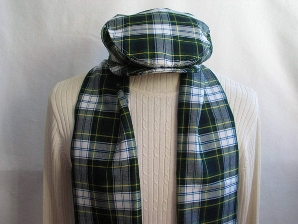 Ensemble chapeau et écharpe Gordon Tartan