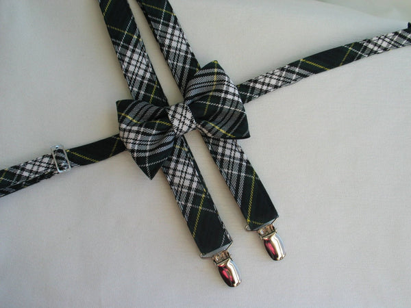 Gordon Tartan Suspenders and Bow Tie Set-Taylors Tartans