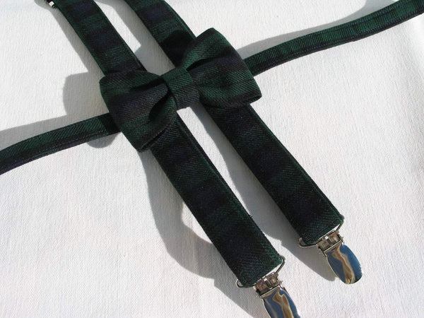 Black Watch Tartan Freestyle Bow Tie