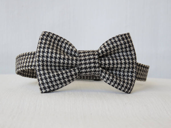 Hounds Tooth Bow Tie and Braces