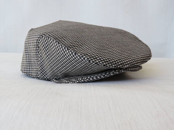 Hounds Tooth Newsboy Hat-Taylors Tartans