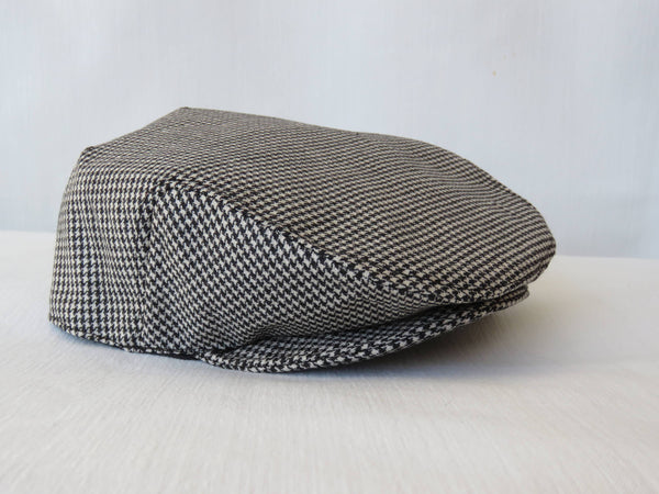 Hounds Tooth Newsboy Hat