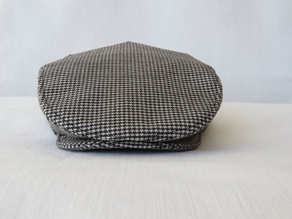 Hounds Tooth Newsboy Hat