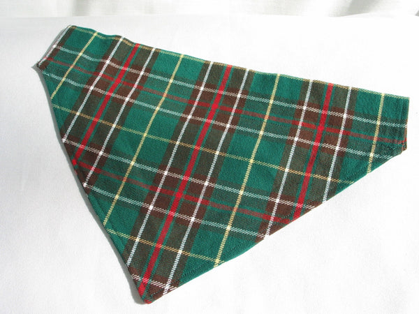 Newfoundland Tartan Dog Bow Tie, Green Plaid Dog Bow, Newfoundland Dog Accessory, Matching Dog and Groom Bow Tie for Newfoundland Wedding