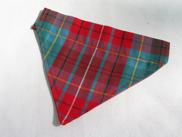 British Columbia Tartan Pet Bow Tie