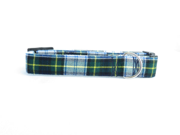 Dog Tie, Gordon Tartan Dog Bow Tie, Wedding Bow Tie for Dog Ring Bearer, Matching Bow Tie for Dog and Dog Dad, Gordon Pet Accessory,